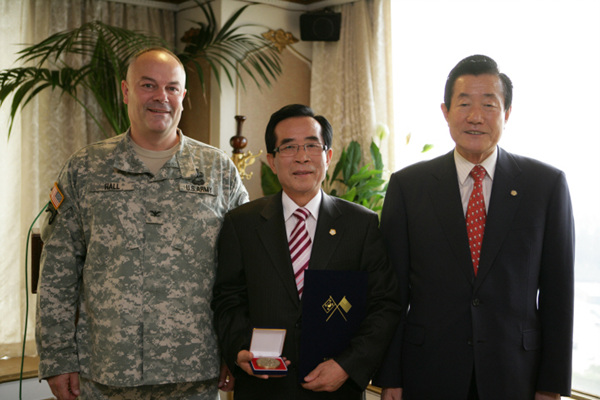 한미 친선 협의회 참석