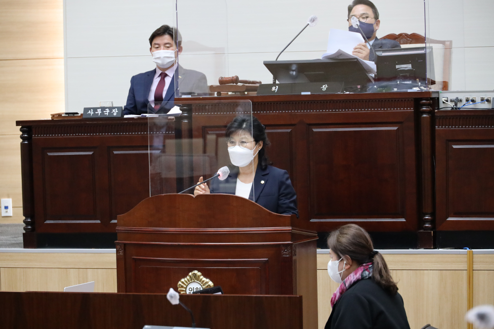 제272회 용산구의회 임시회 제3차 본회의(구정 질문 답변)