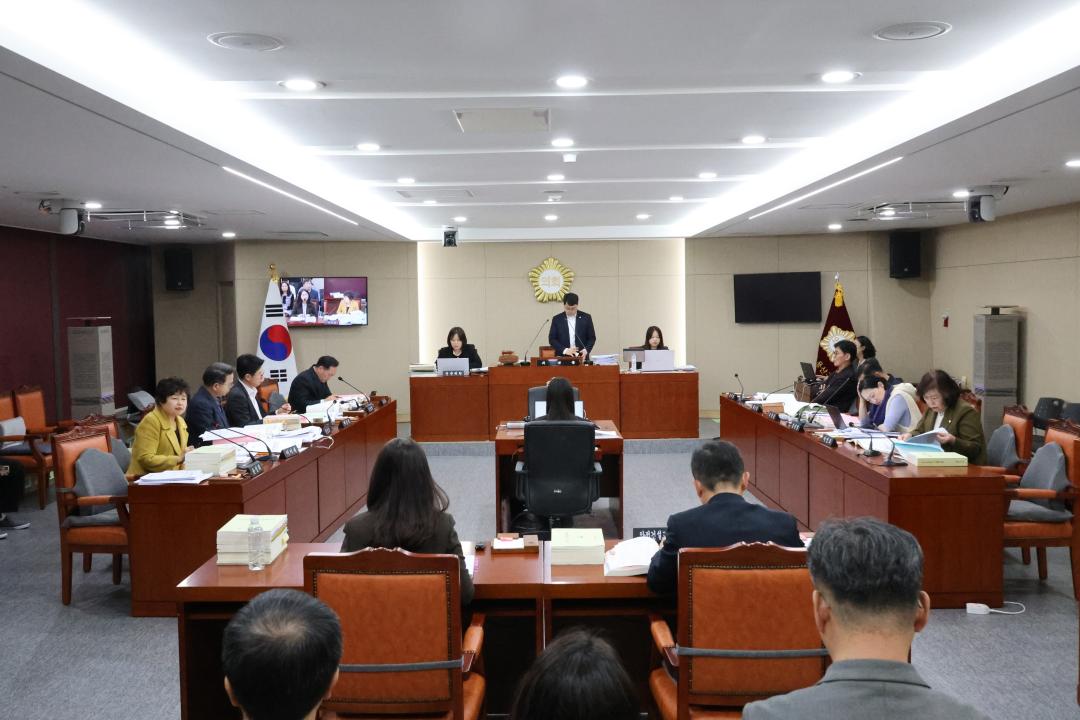 용산구의회, 제302회 제2차 정례회 예산결산특별위원회 7차회의 (안전건설교통국)