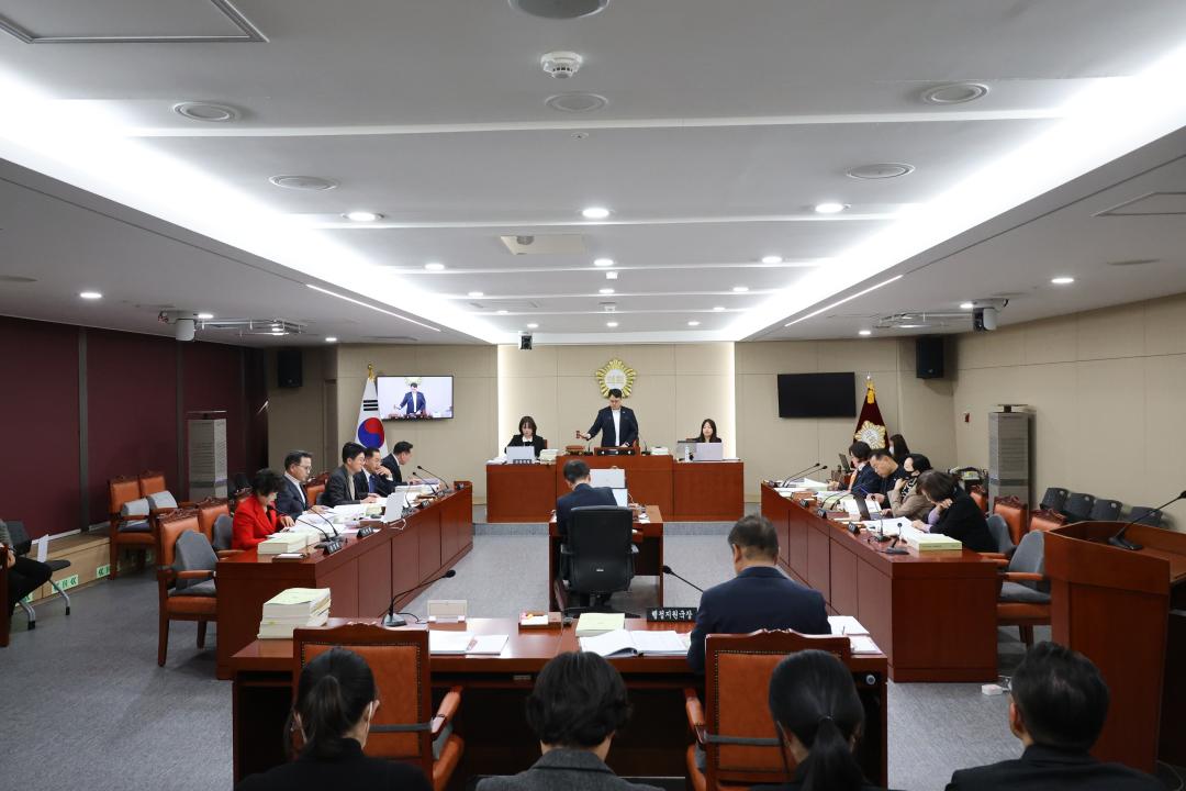 용산구의회, 제302회 제2차 정례회 예산결산위원회 3차회의(행정지원국)