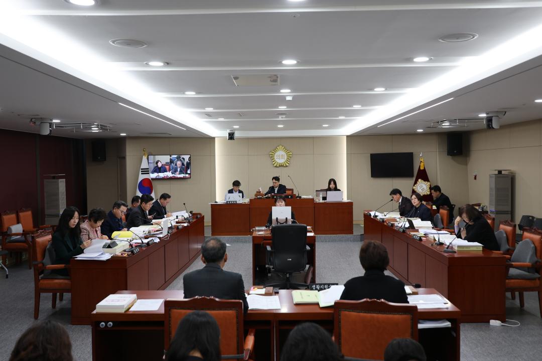 용산구의회, 제302회 제2차 정례회 예산결산특별위원회 5차회의 (생활지원국)