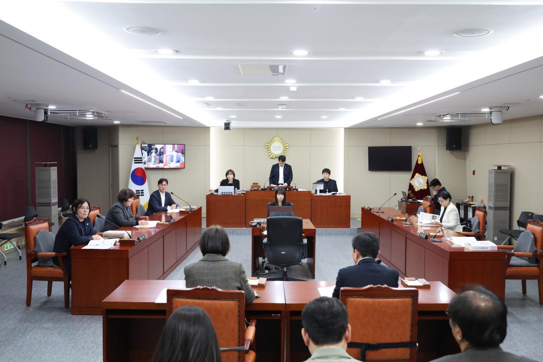 용산구의회, 제303회 임시회 주요업무계획 보고(안전건설교통국)