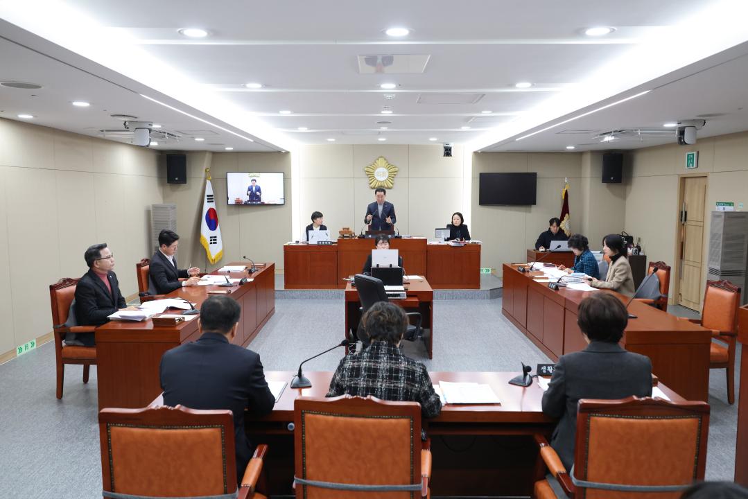 용산구의회, 제303회 임시회 복지도시위원회 1차회의