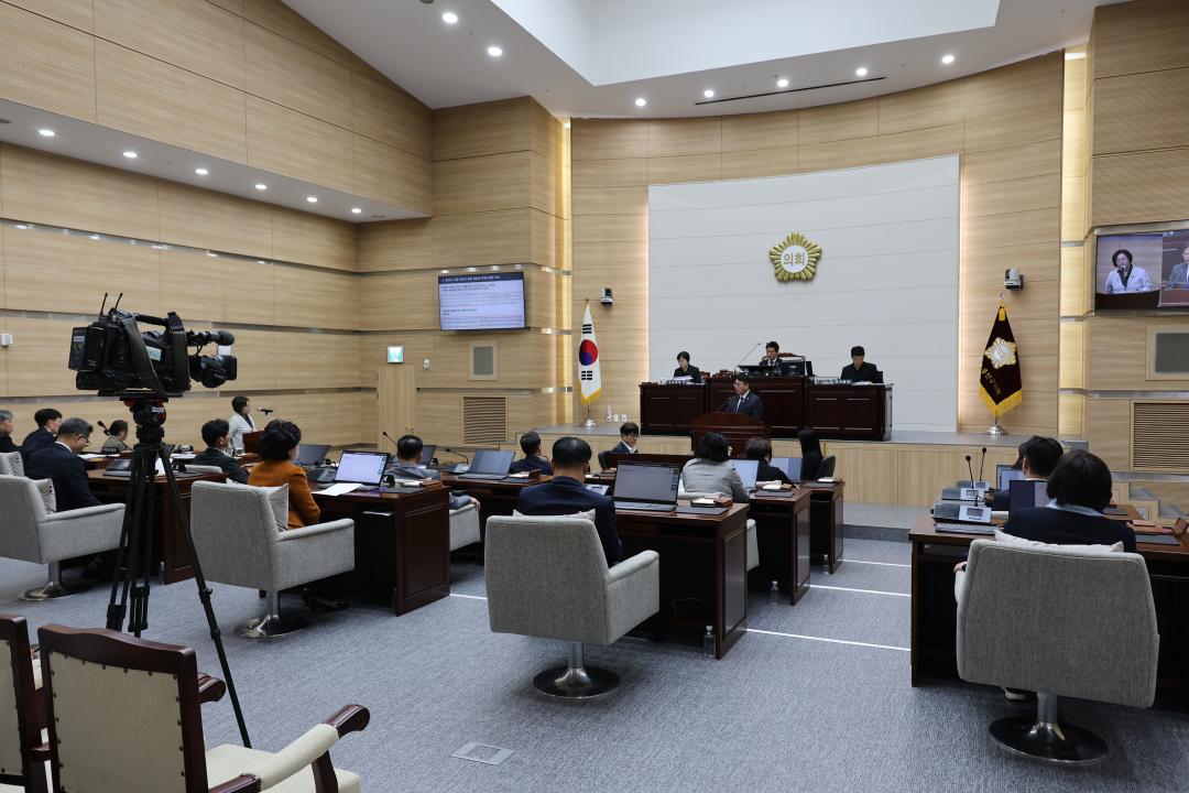 '제293회 임시회 3차 본회의, 구정답변 및 보충질문(답변)' 게시글의 사진(1) '245A6059.JPG'