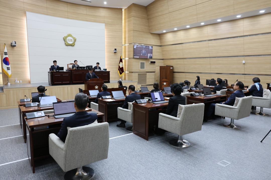 용산구의회, 제296회 임시회 폐회