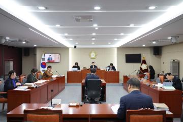 용산구의회, 제303회 임시회 주요업무계획 보고(행정지원국, 시설관리공단)