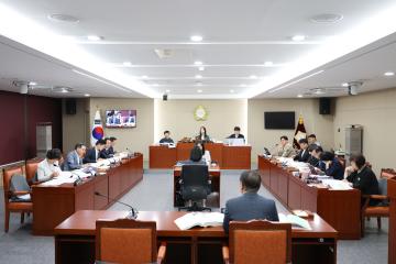 용산구의회, 제298회 제1차 정례회 예산결산위원회 8차회의 추가경정예산 (복지도시위원회)