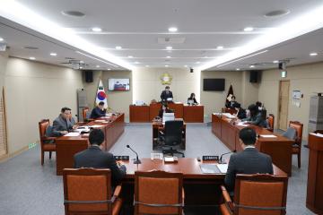용산구의회, 제296회 임시회 복지도시위원회 조례안 등 당면안건 처리