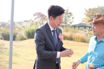 용산구의회, 제2회 용산구청장배 파크골프대회 참석