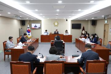 용산구의회, 제298회 임시회 복지도시위원회 회의(안건)