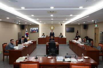 용산구의회, 제302회 제2차 정례회 복지도시위원회 행정사무감사(도시관리국)