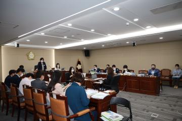 제276회 용산구의회 제6차 예산결산위원회 회의