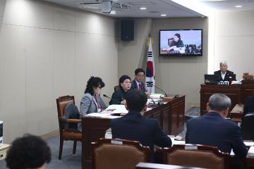 복지건설위원회 예산안 심의(주민생활지원국, 도시관리국)