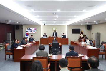 용산구의회, 제303회 임시회 주요업무계획 보고(안전건설교통국)