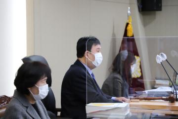 용산구의회 2021년도 행정사무감사(행정건설위원회 4일차)