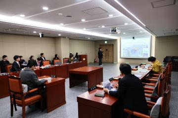 용산구의회, 특정개발 진흥지구 진흥계획 설명회 참석