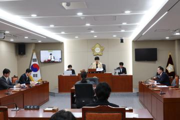 제286회 임시회 운영위원회 제1차 회의