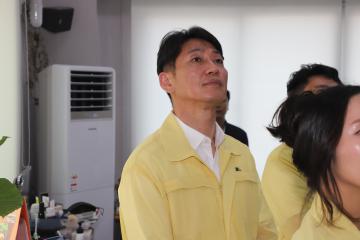 용산구의회, 2023년도 「장마철 대비 수방시설물 점검」 현장방문