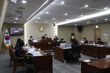 제279회 용산구의회 제2차 정례회 복지도시위원회 1차 회의