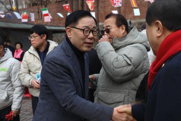 용산구의회, 원효로제2동 「 윷놀이 대회」 참석