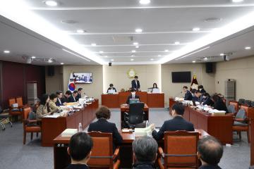 용산구의회, 제302회 제2차 정례회 예산결산특별위원회 6차회의 (도시관리국, 의회사무국)