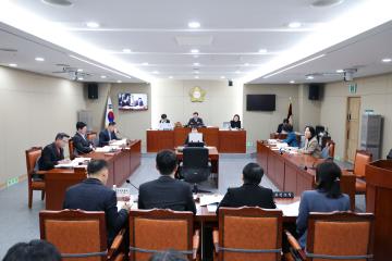 용산구의회, 제303회 임시회 주요업무계획 보고(보건소)